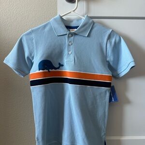 NEW 🐳 Gymboree Boys’ Polo Shirt – Size 7